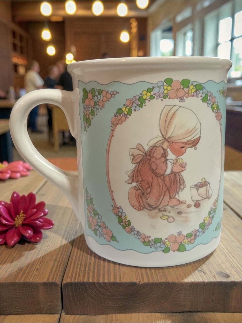 Precious Moments Footprints in the Sand Decorative Coffee Mug